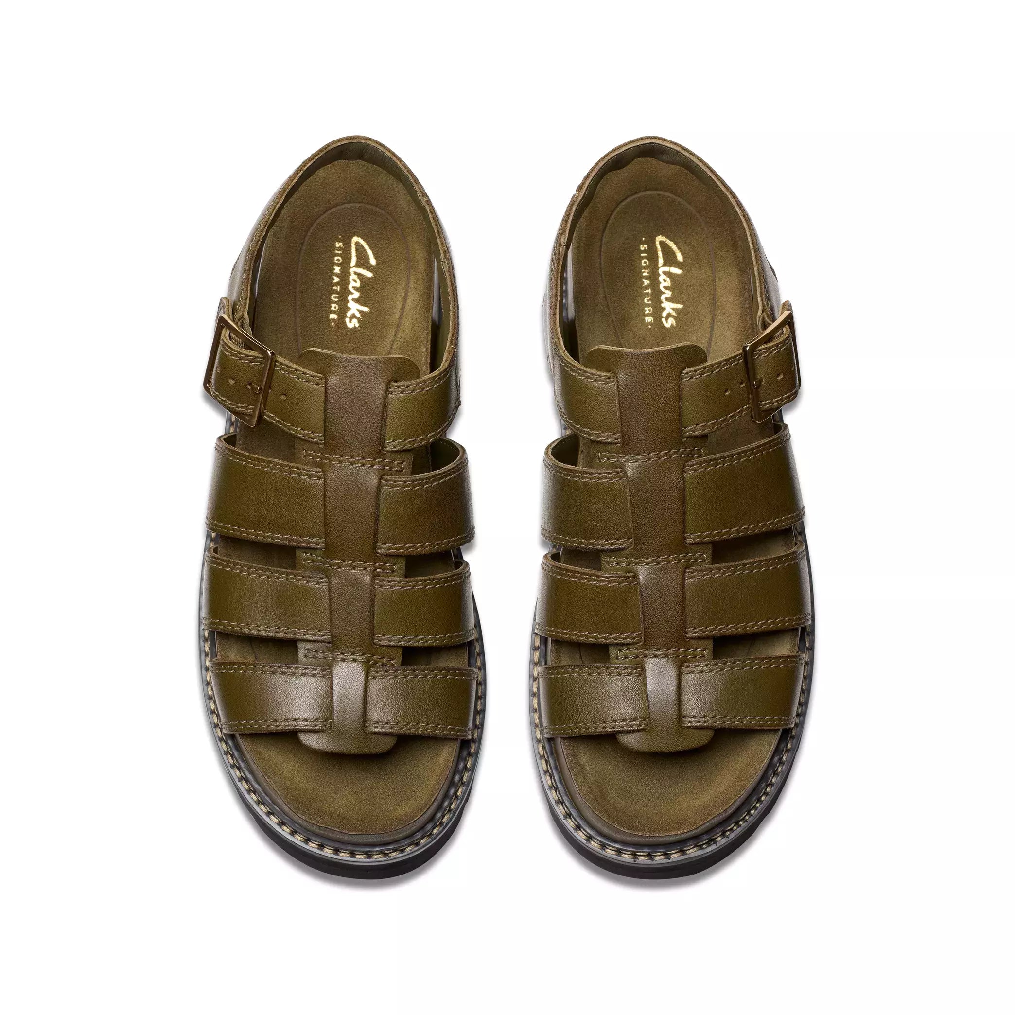 Damessandaal 'Orianna Twist' - groen