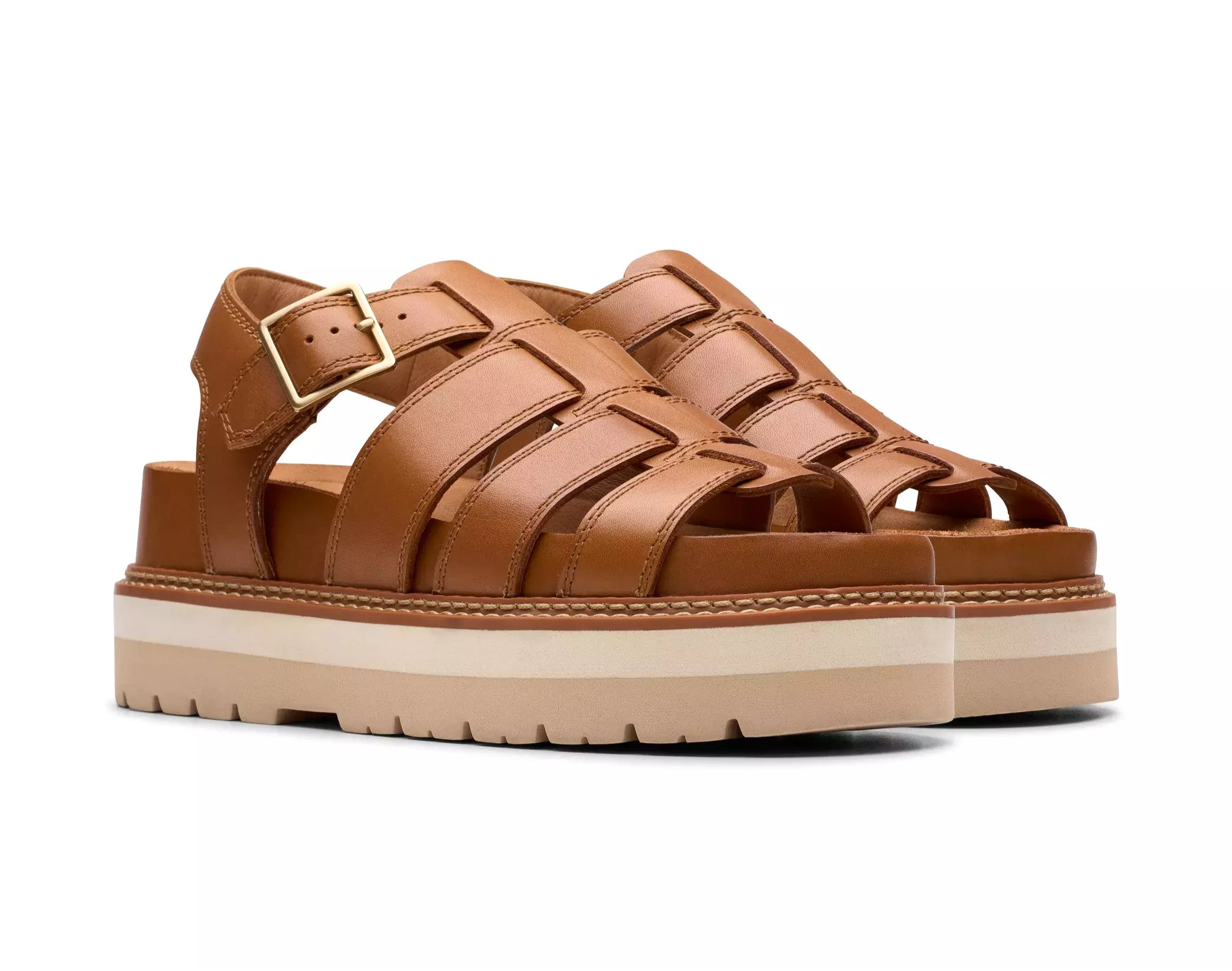 'Orianna Twist' women's sandal - brown