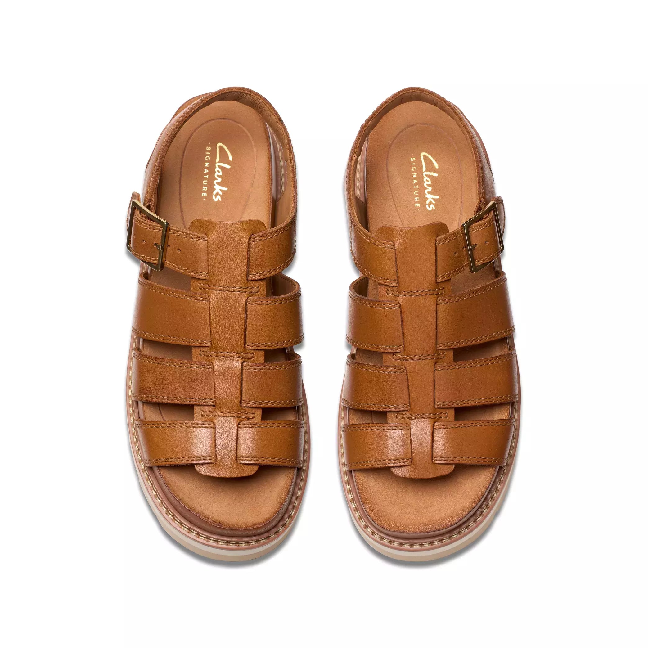 'Orianna Twist' women's sandal - brown