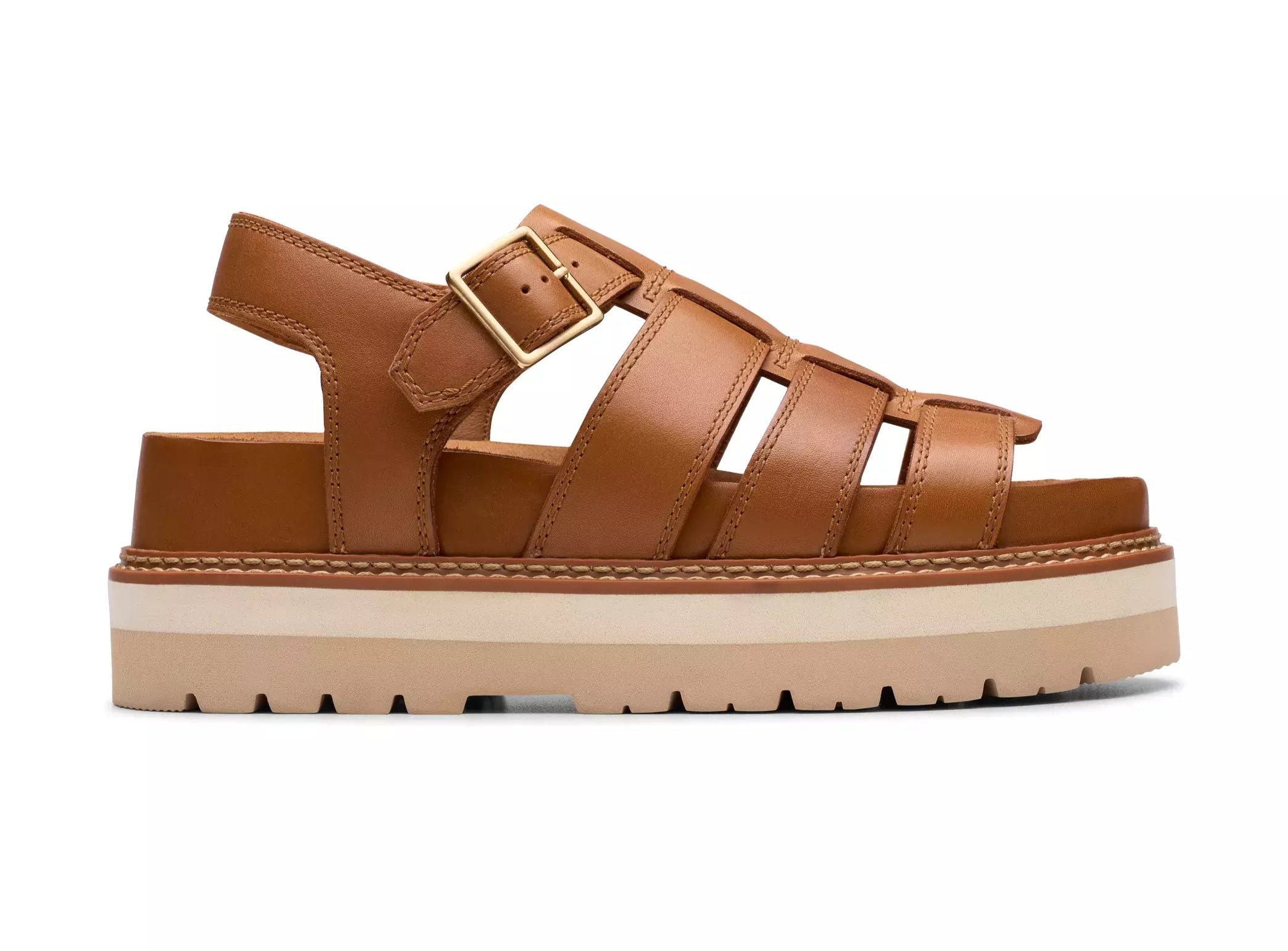 'Orianna Twist' women's sandal - brown