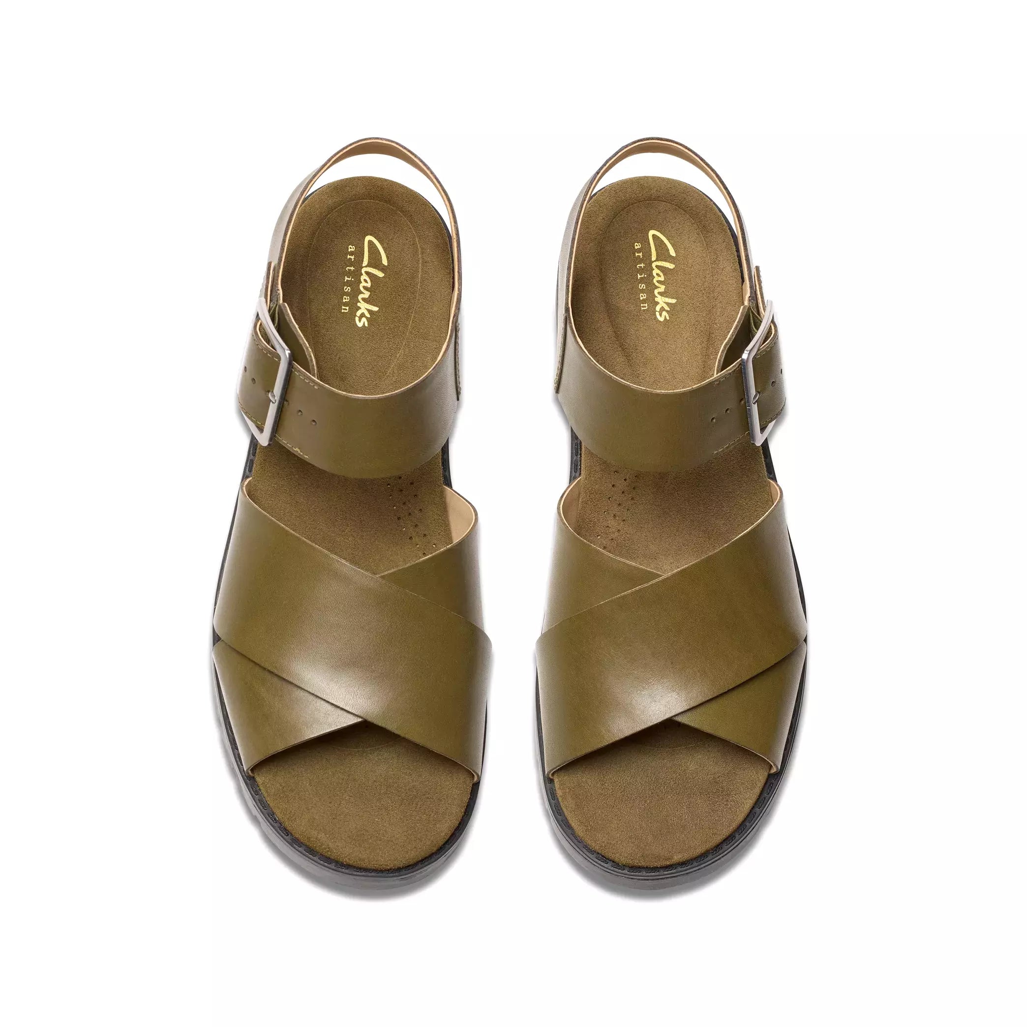 Damessandaal 'Orinoco Cross' - Groen