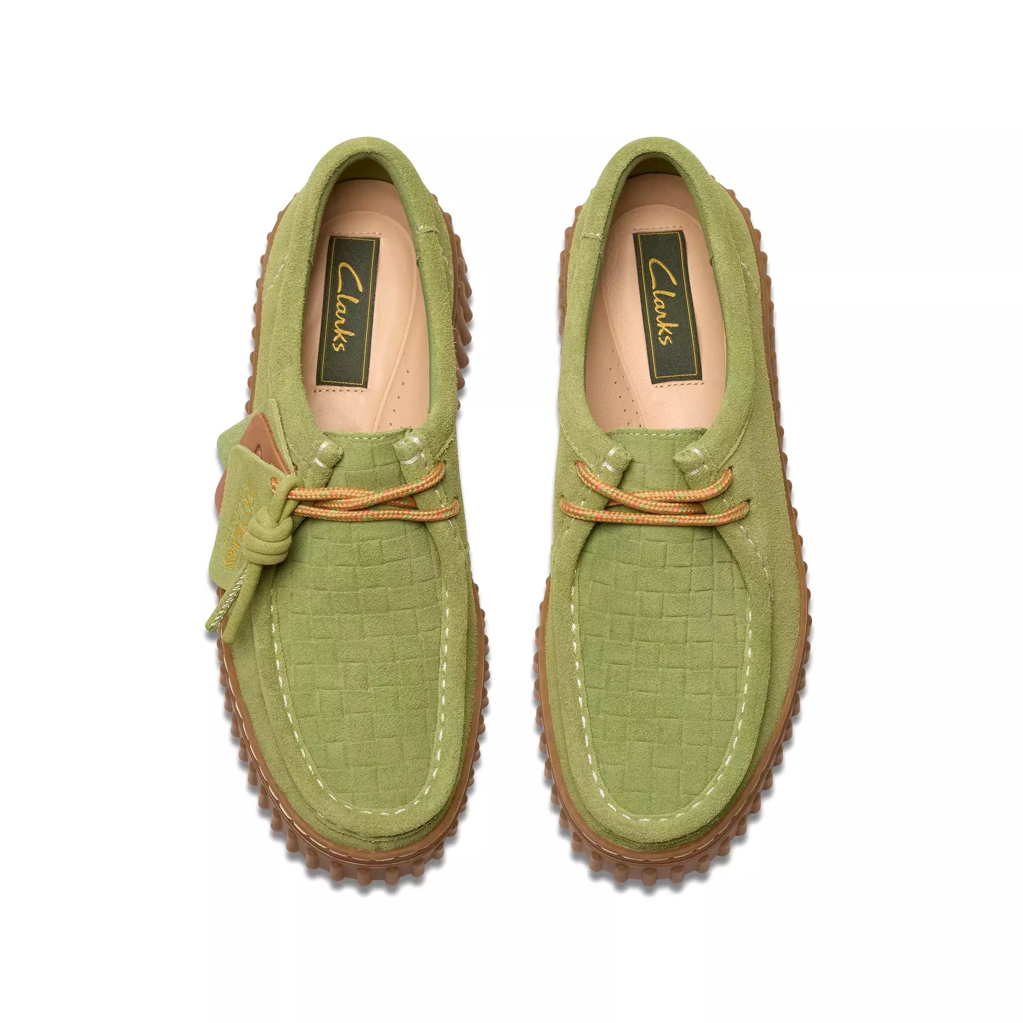 'Torhill Bee' women's lace-up shoe - green