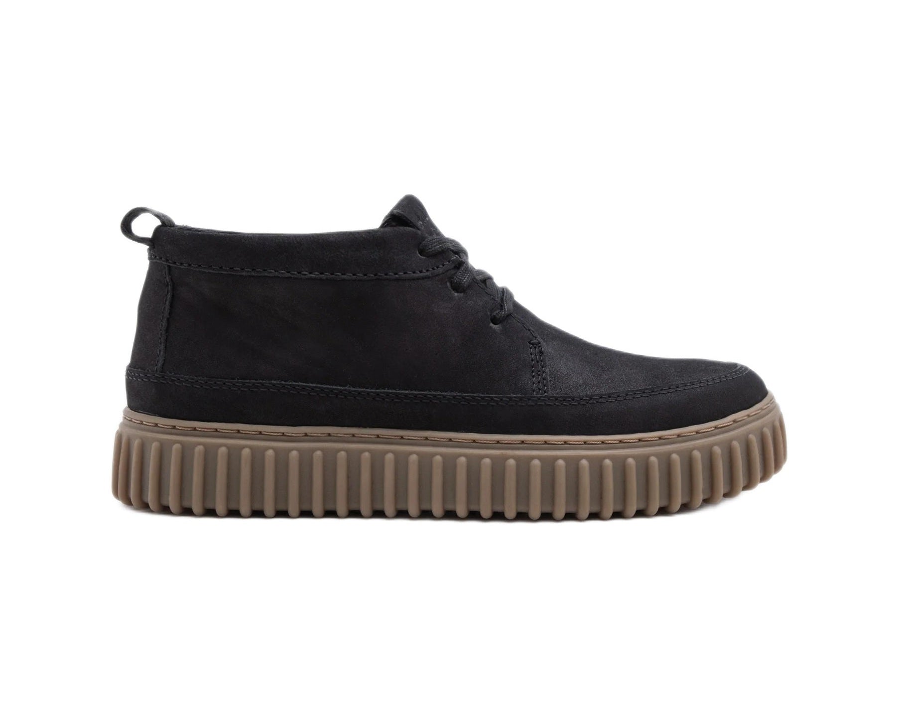 'Torhill Lace Hi' men's ankle boot - black