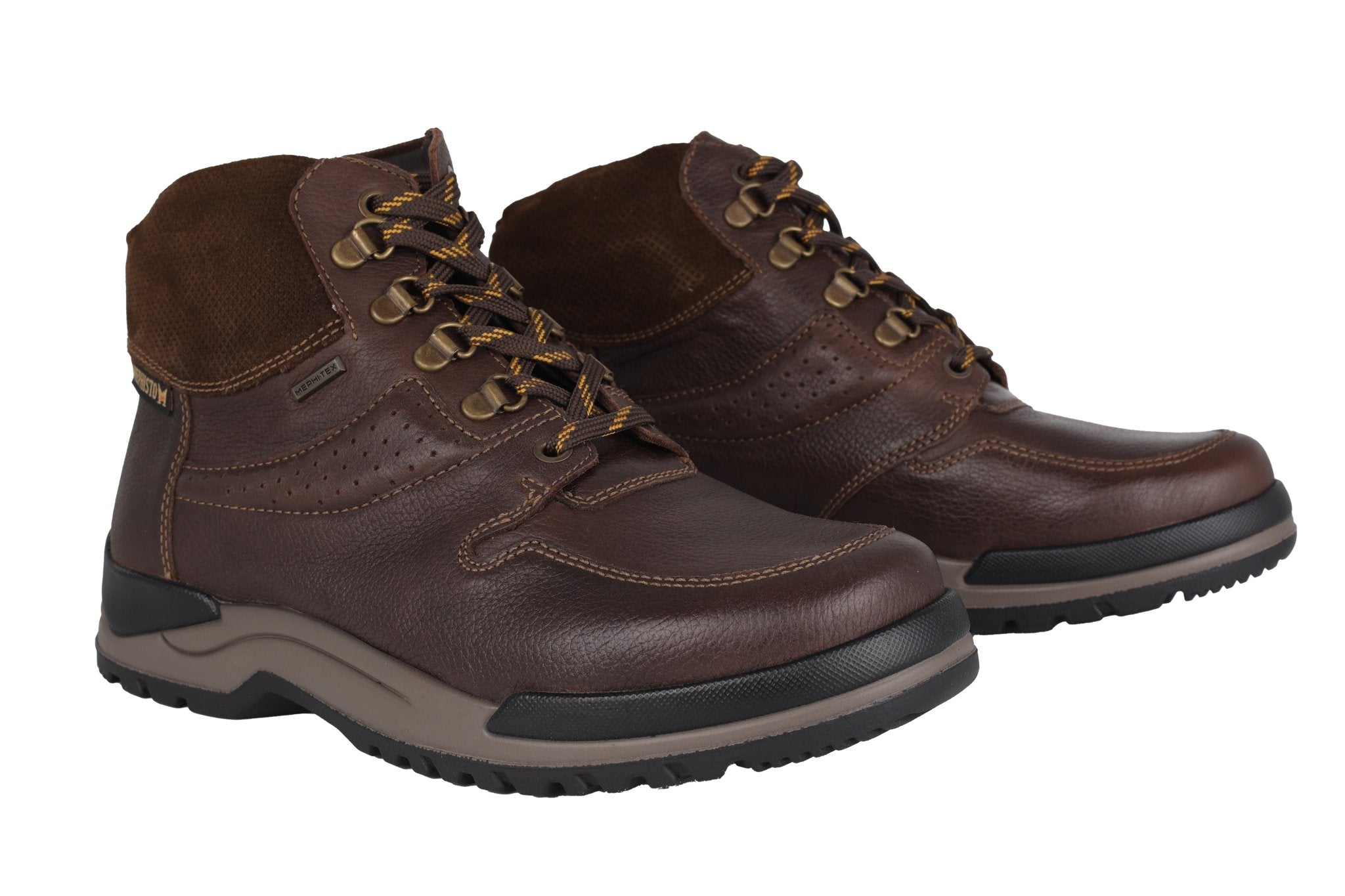 'Clint MT' men's waterproof boot - dark brown - Chaplinshoes'Clint MT' men's waterproof boot - dark brownMephisto