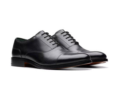 'CraftJames Cap' men's lace - up shoe - Black - Chaplinshoes'CraftJames Cap' men's lace - up shoe - BlackClarks