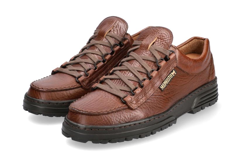 'Cruiser' men's lace-up shoes - Desert brown