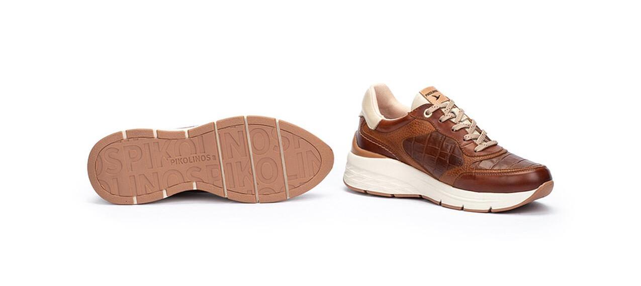 Damessneaker 'Cuenca' - Bruin