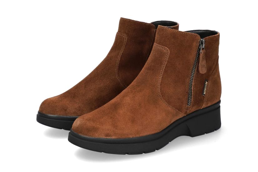 'Doucia' women's warmlined anke boot - Brown