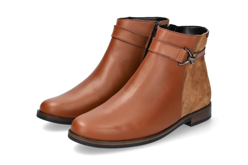 'Houria' women's ankle boot - brown