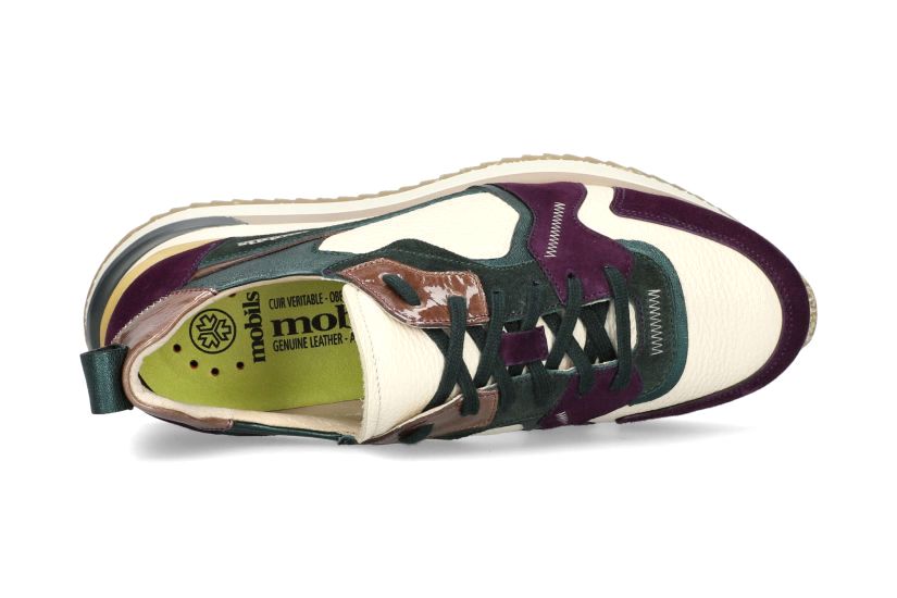 'Janel' women's wide fit (H) ergonomic sneaker - multicolour