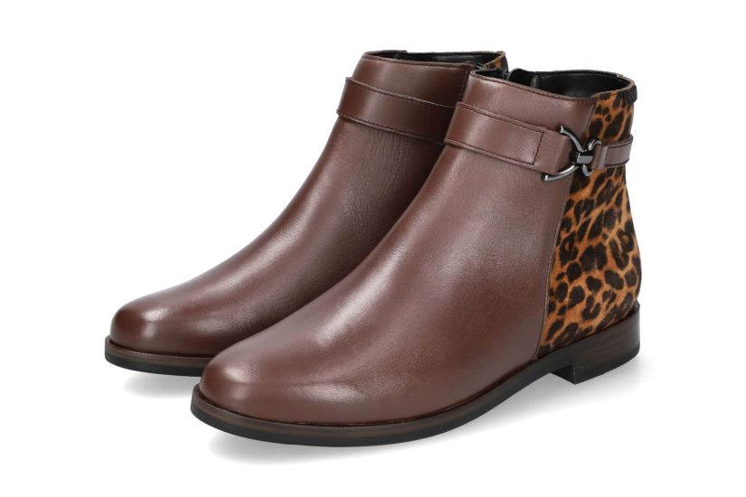 'Houria' women's ankle boot - brown