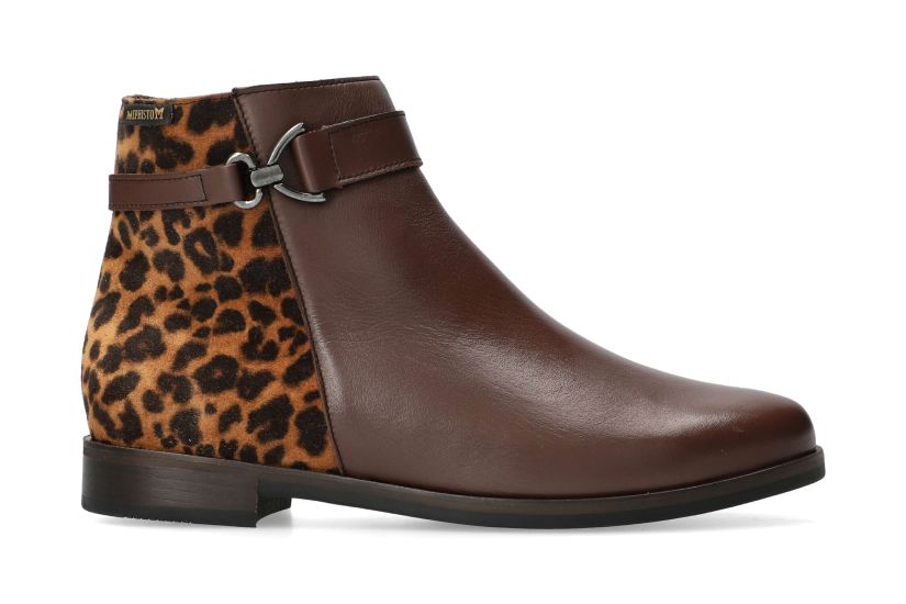 'Houria' women's ankle boot - brown