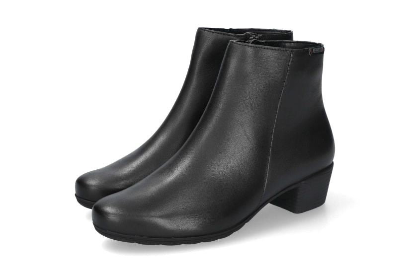 Ergonomische Damenstiefelette 'Iola' - Schwarz