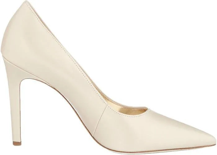 Damen-Hochzeitspumps „0-186007-0700“ aus Seide – gebrochenes Weiß
