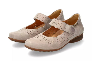 'Fabienne' women's wide fit (H) ergonomic ballerina - taupe - Chaplinshoes'Fabienne' women's wide fit (H) ergonomic ballerina - taupeMephisto