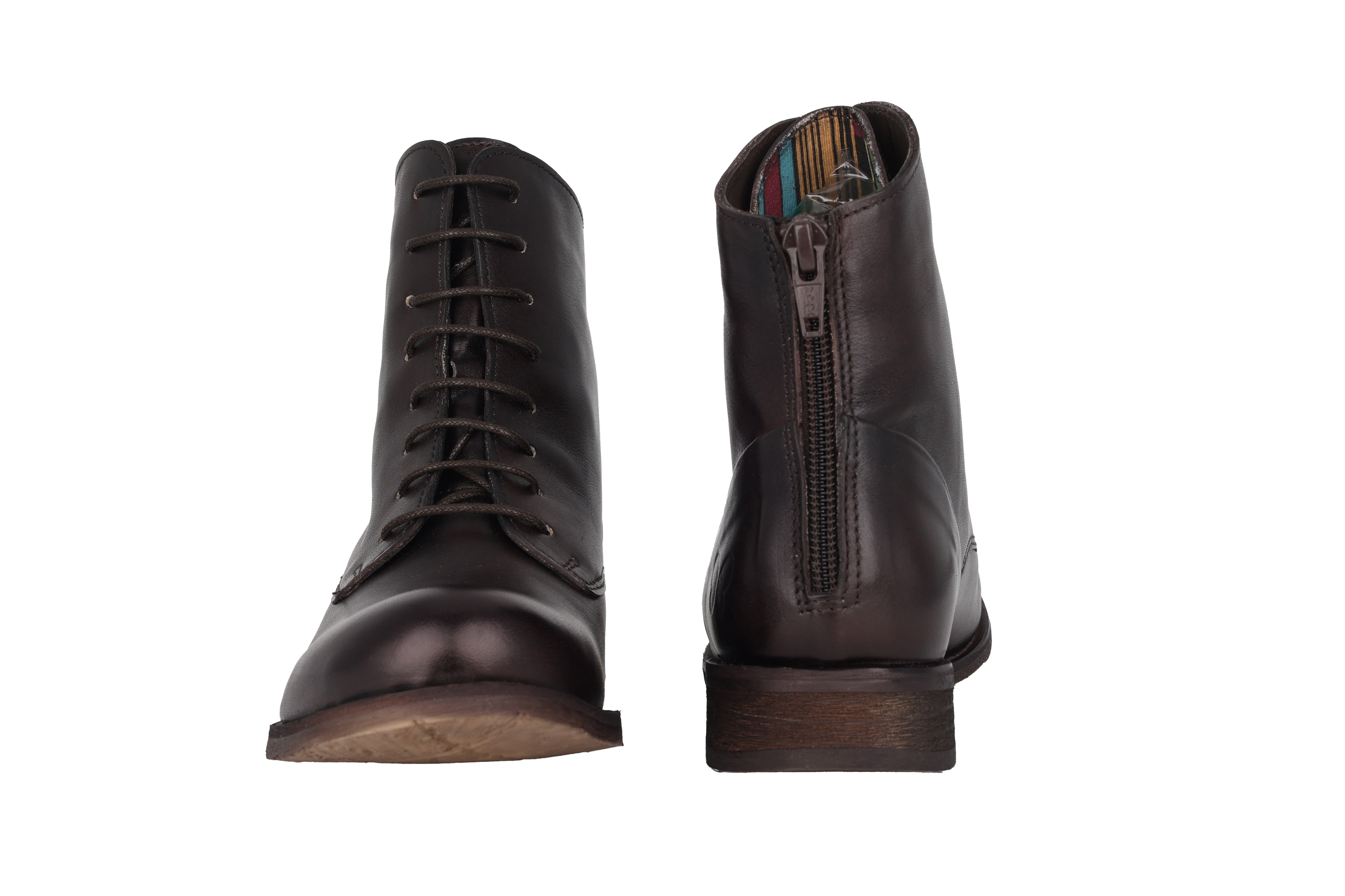 'Beja' women's ankle boot - dark brown