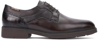 'FLAVIEN' men's ergonomic wide fit (H) lace - up shoes - Brown - Chaplinshoes'FLAVIEN' men's ergonomic wide fit (H) lace - up shoes - BrownMephisto