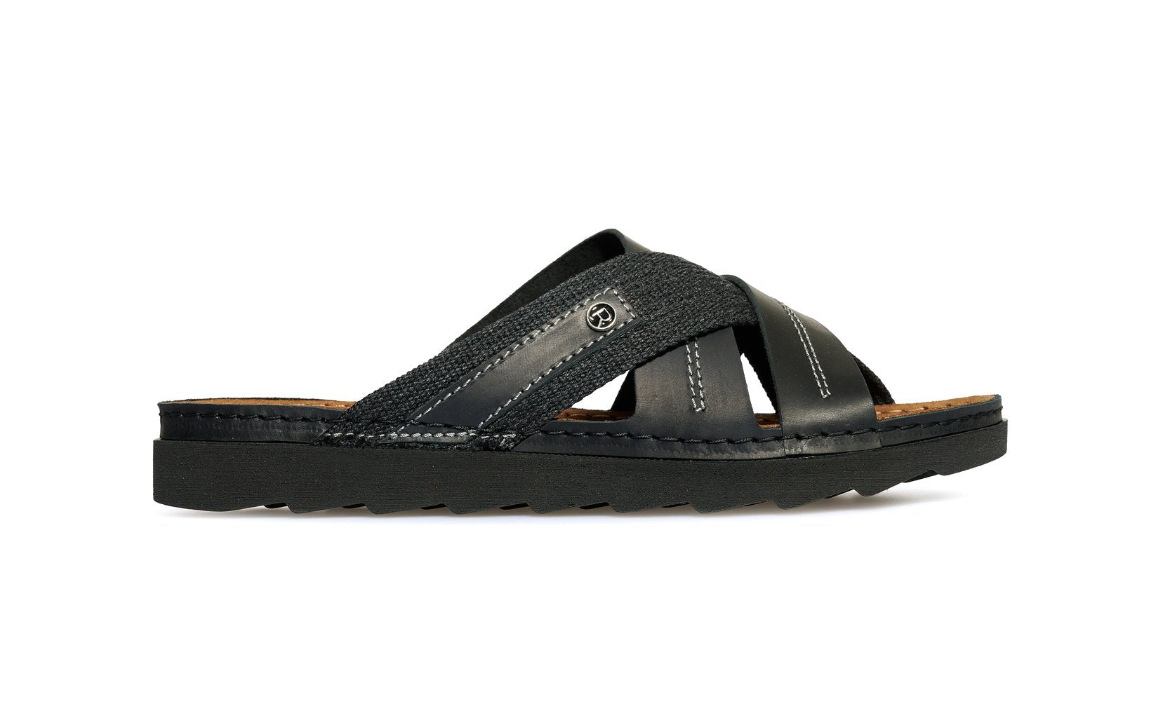 'Foggia' men's outdoor sandal - Black - Chaplinshoes'Foggia' men's outdoor sandal - BlackRohde