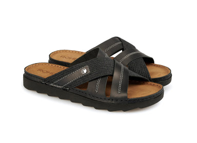 'Foggia' men's outdoor sandal - Black - Chaplinshoes'Foggia' men's outdoor sandal - BlackRohde