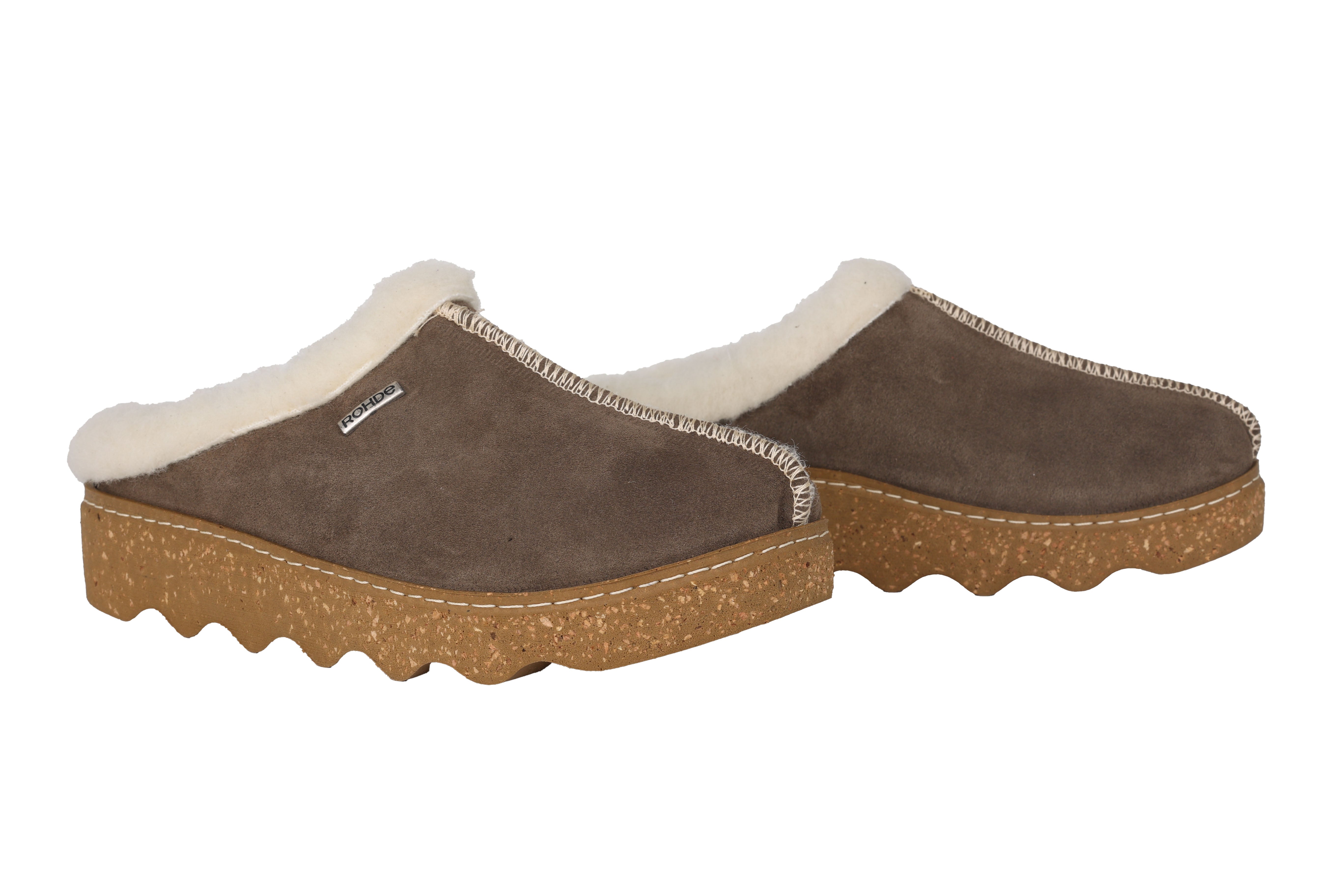 'Foggia-D' women's home slippers - Taupe