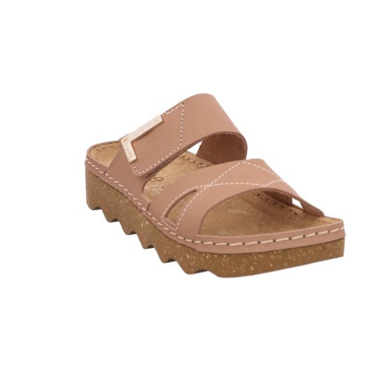'Foggia' women's slide sandal - Brown - Chaplinshoes'Foggia' women's slide sandal - BrownRohde