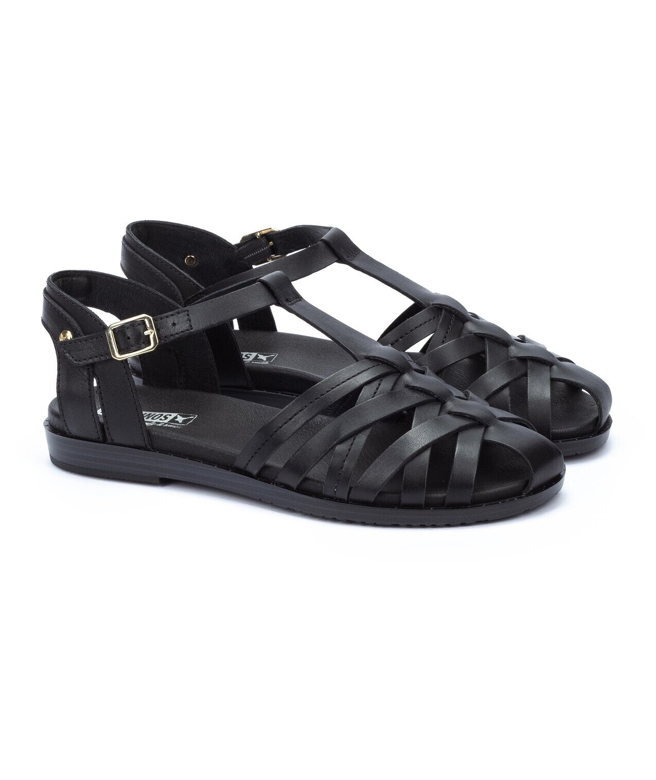 'Formentera' women's sandal - black