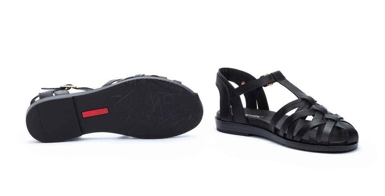 'Formentera' women's sandal - black