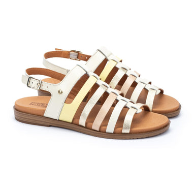 'Formentera' women's sandal - White mix - Chaplinshoes'Formentera' women's sandal - White mixPikolinos