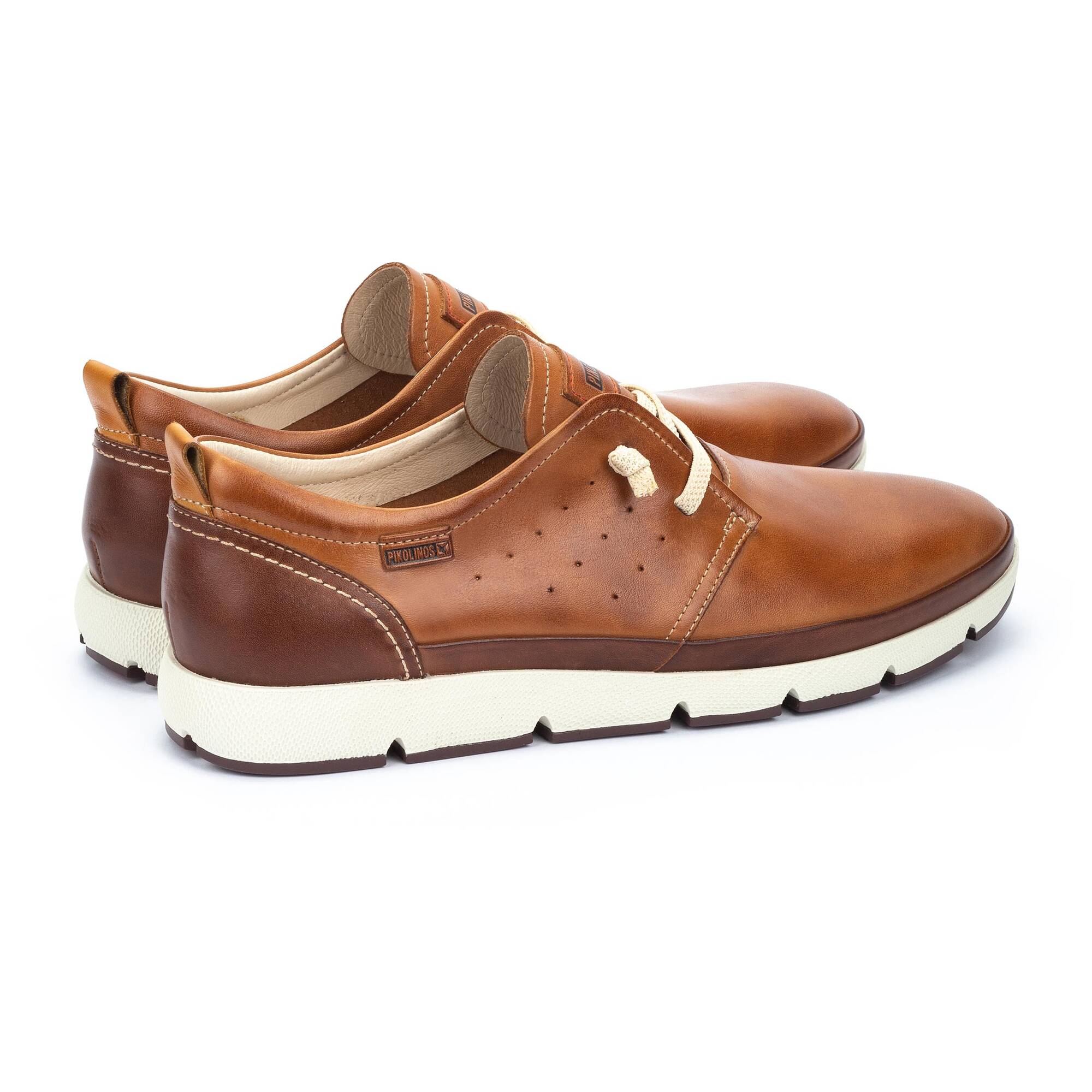 'Fuencarral' men's lace-up shoe - Brown