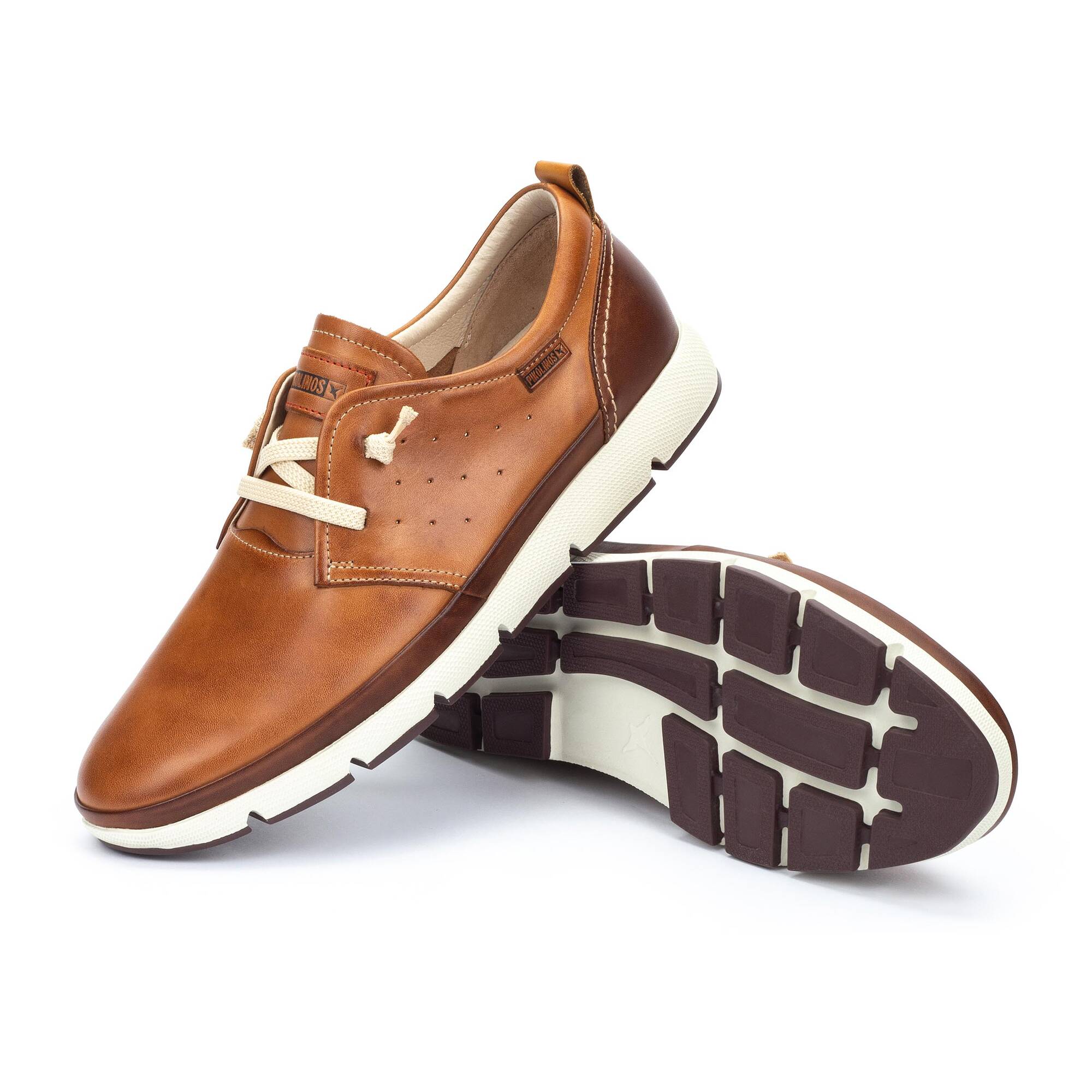 'Fuencarral' men's lace-up shoe - Brown
