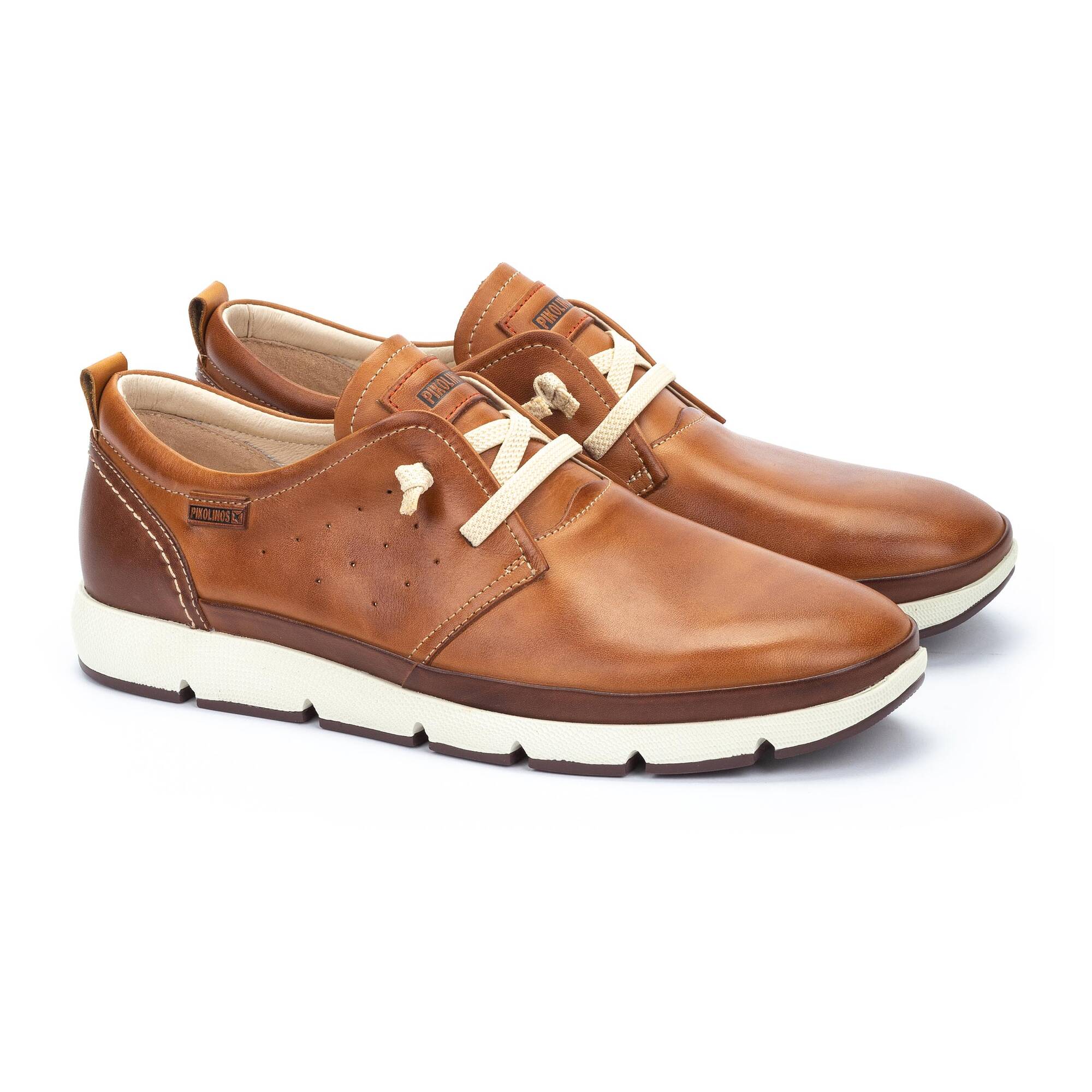 'Fuencarral' men's lace-up shoe - Brown