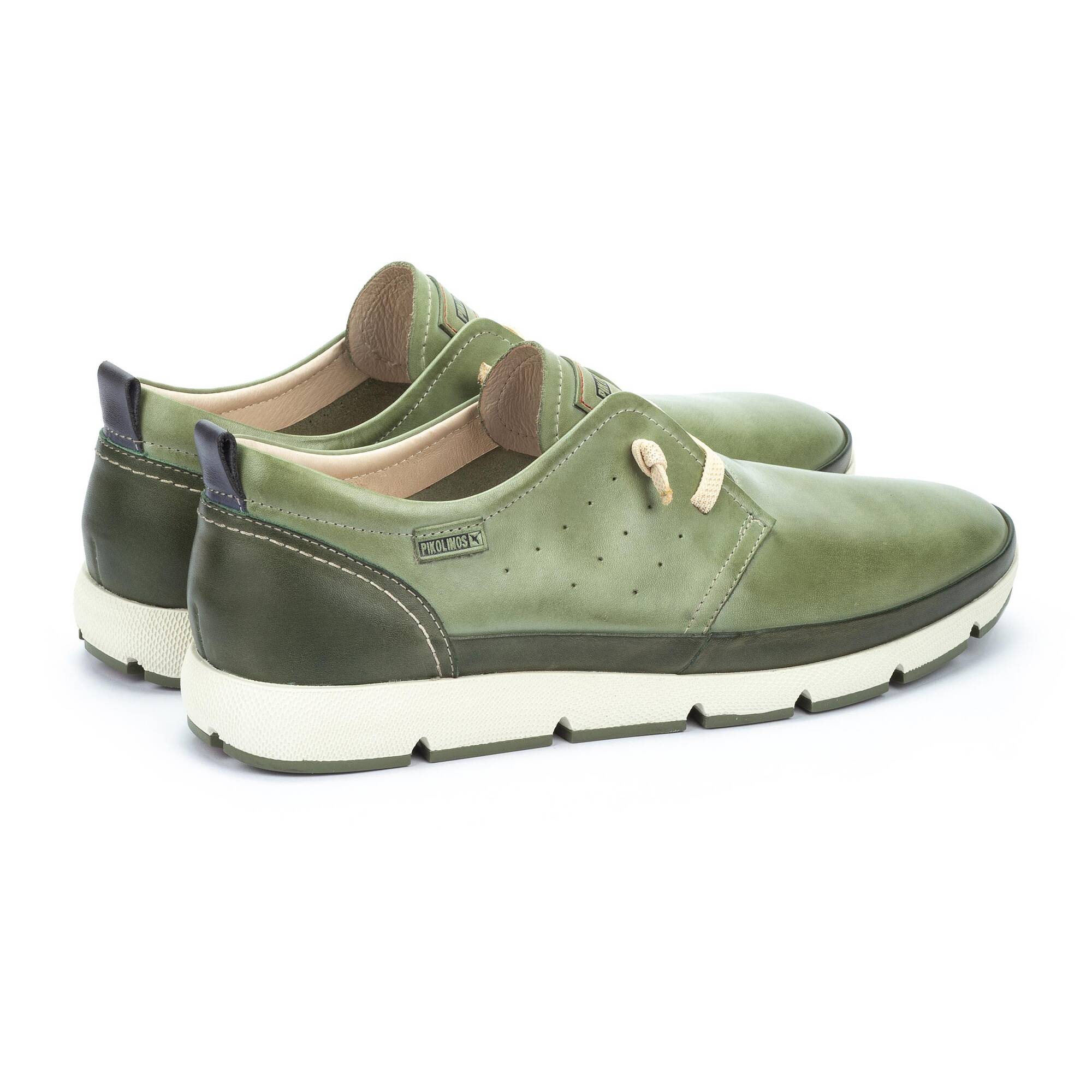 'Fuencarral' men's lace-up shoe - Green