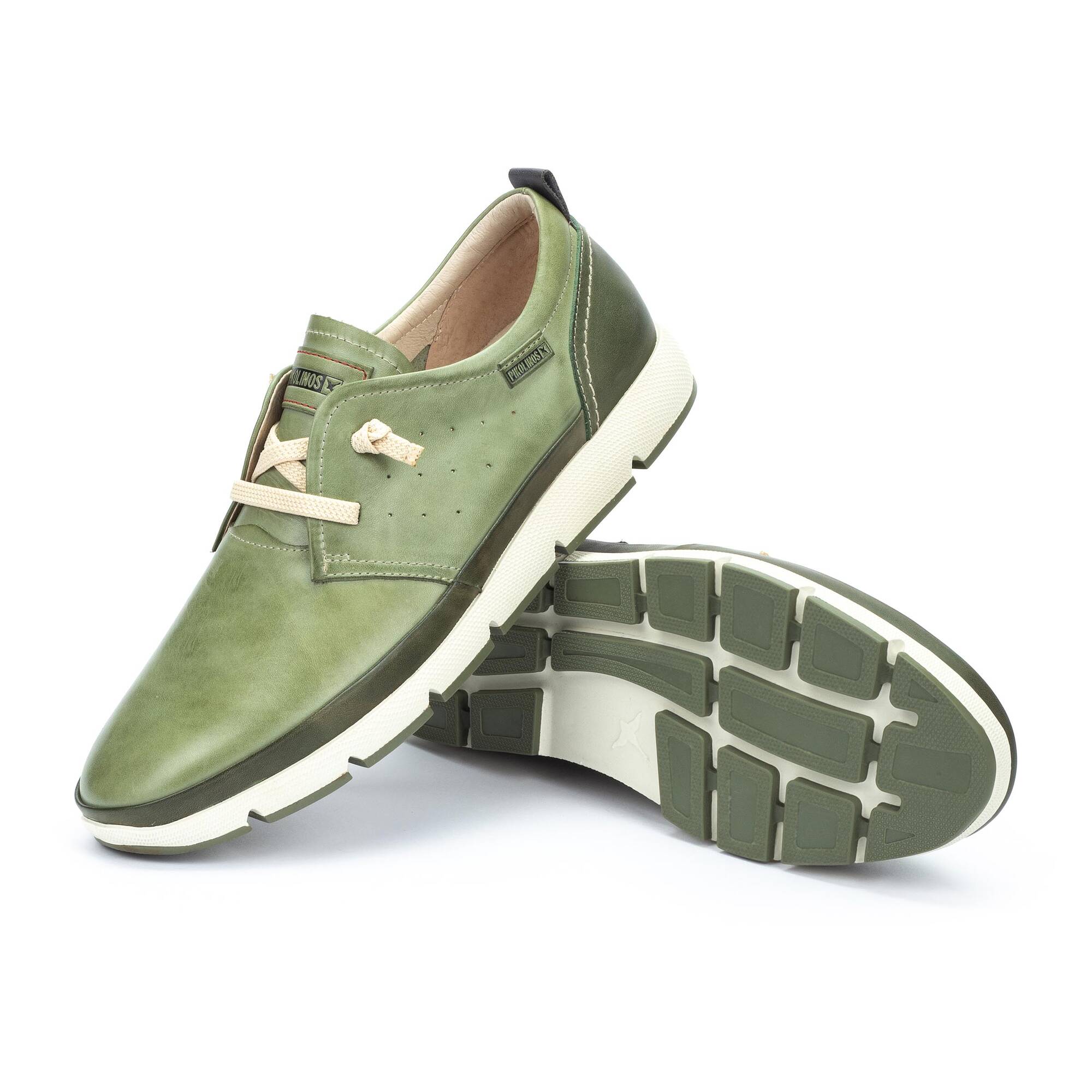 'Fuencarral' men's lace-up shoe - Green
