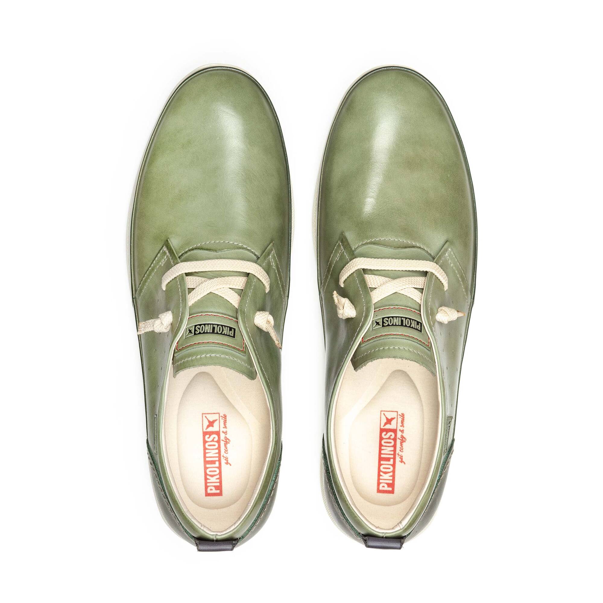 'Fuencarral' men's lace-up shoe - Green