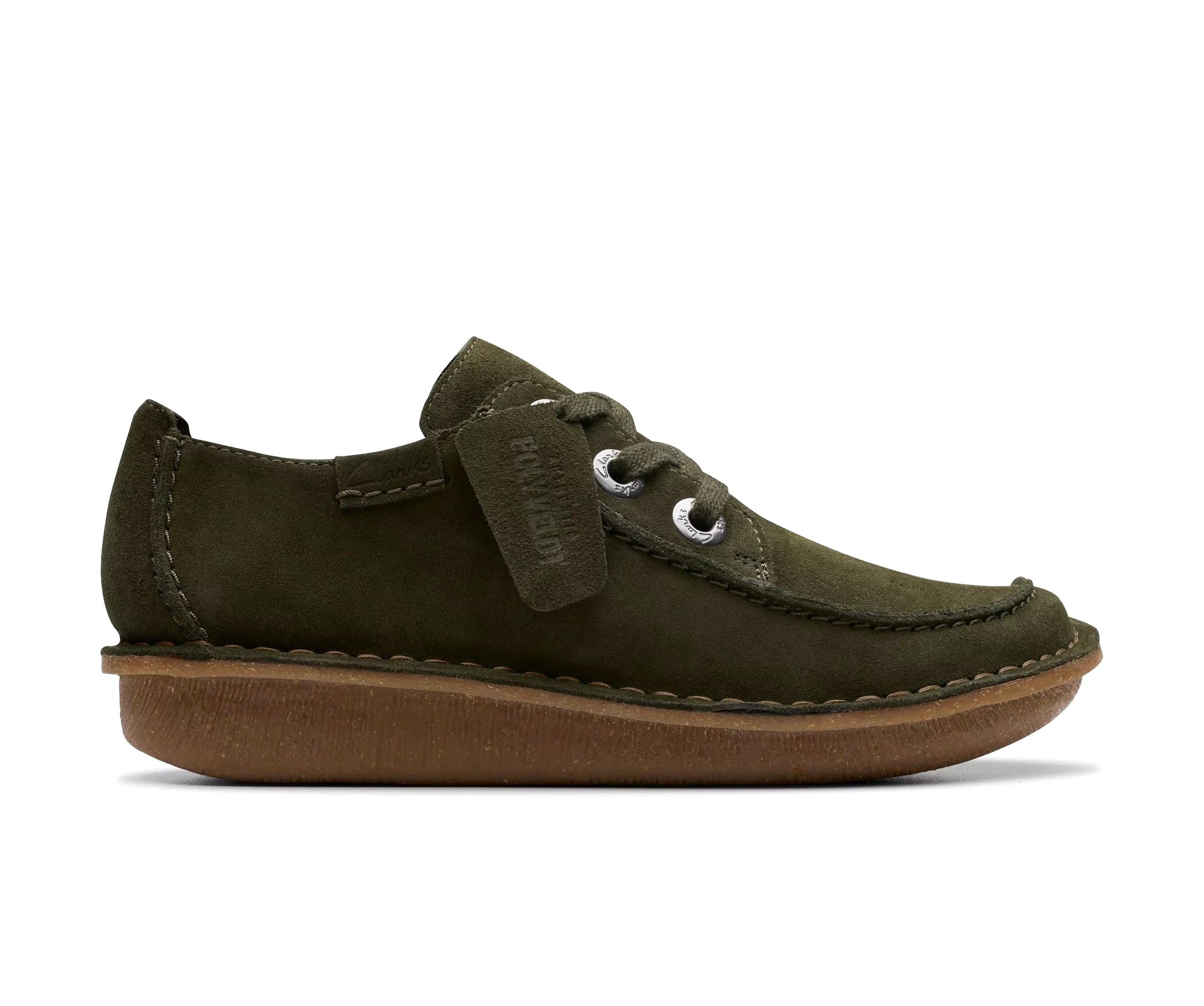 'Funny Dream' women's lace-up shoe - green