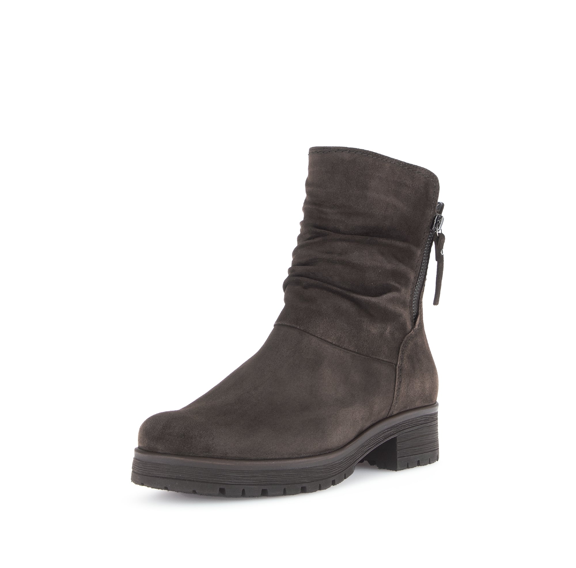 '52.092.42' women's zipper boot - brown