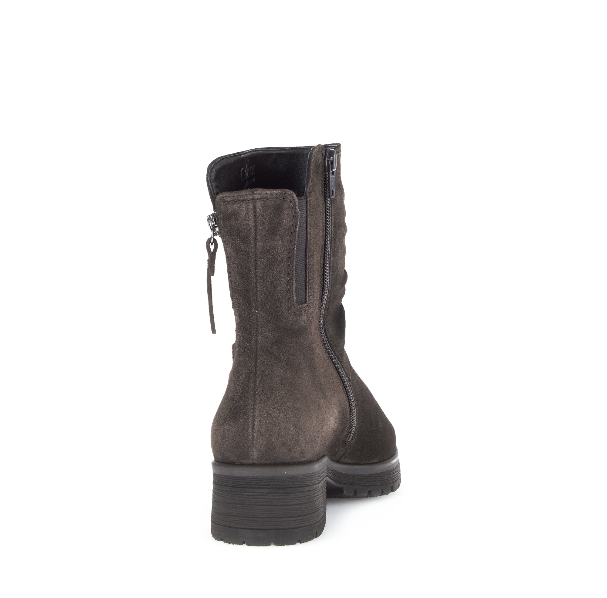 '52.092.42' women's zipper boot - brown