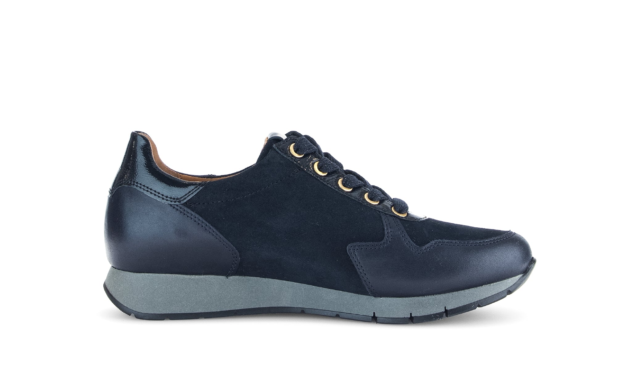 '52.488.36' women's lace-zip sneaker - Dark blue