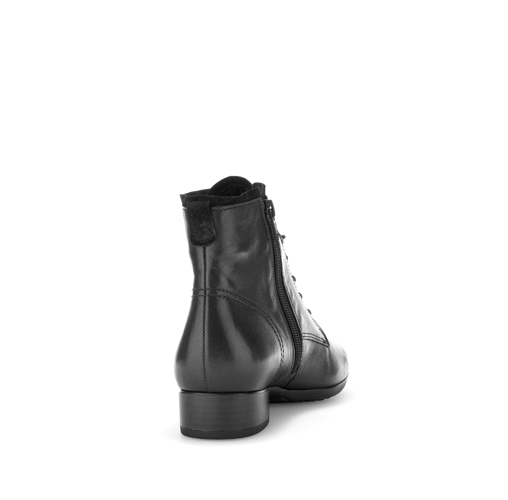 '52.715.57' women's wide fit (H) lace-zip boot - black