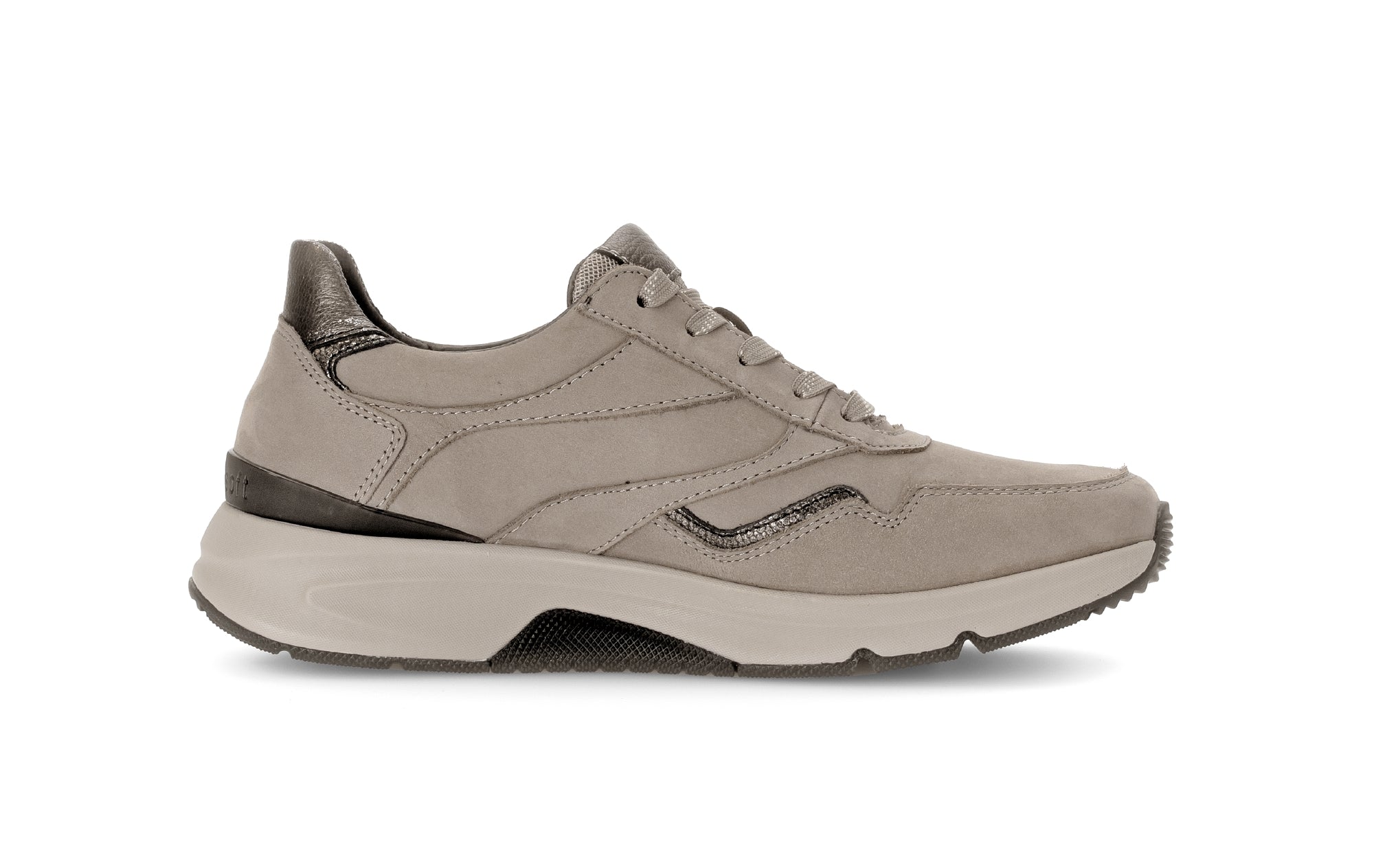 '56.896.42' women's walking rolling sneaker - beige