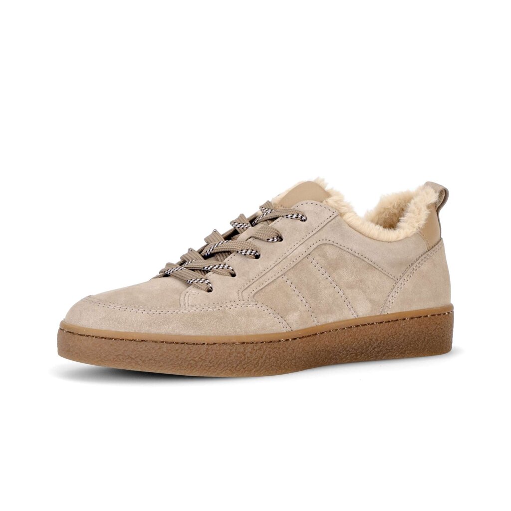'6024.01.004' women's lace-up shoe - beige