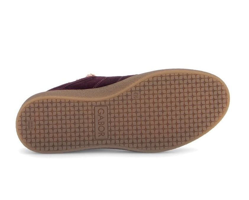 '6024.01.005' women's lace-up shoe - purple