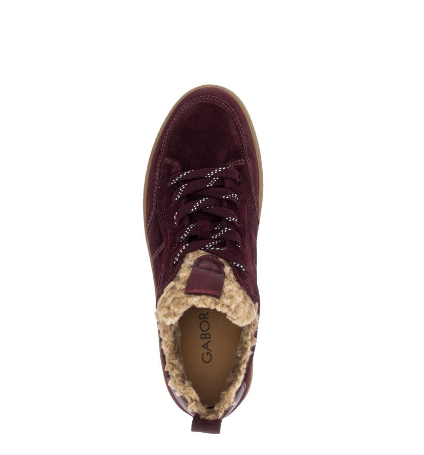 '6024.01.005' women's lace-up shoe - purple