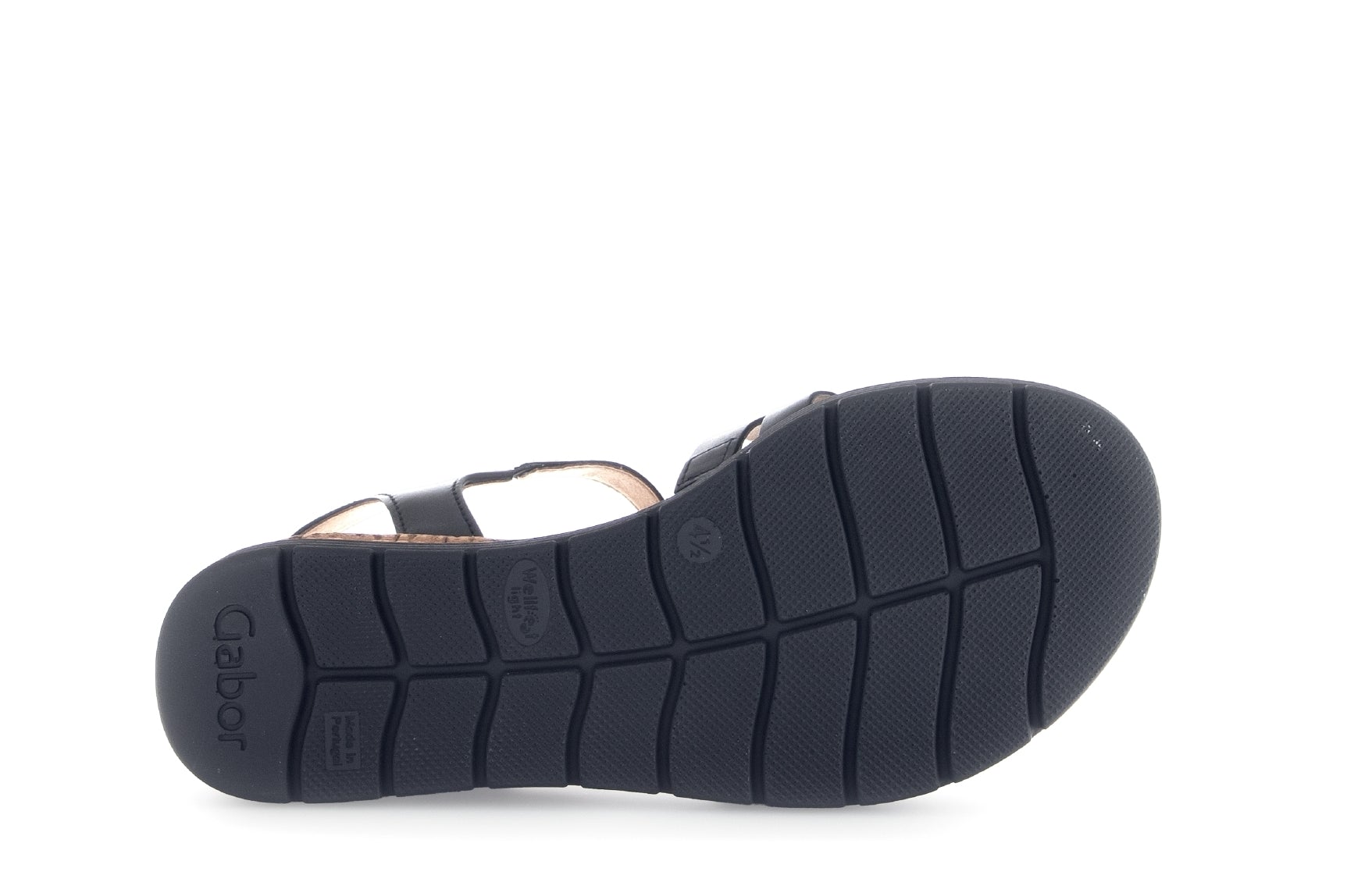 '62.701.57' women's sandal - black