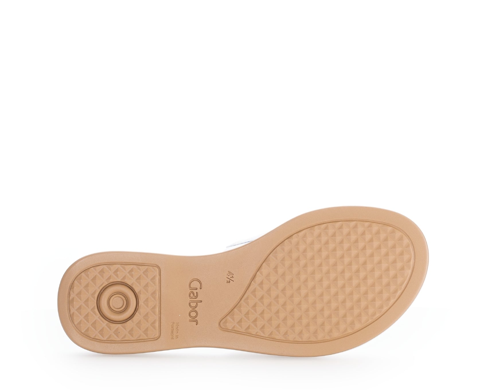 '62.730.50' dámský mulový sandál - bílý