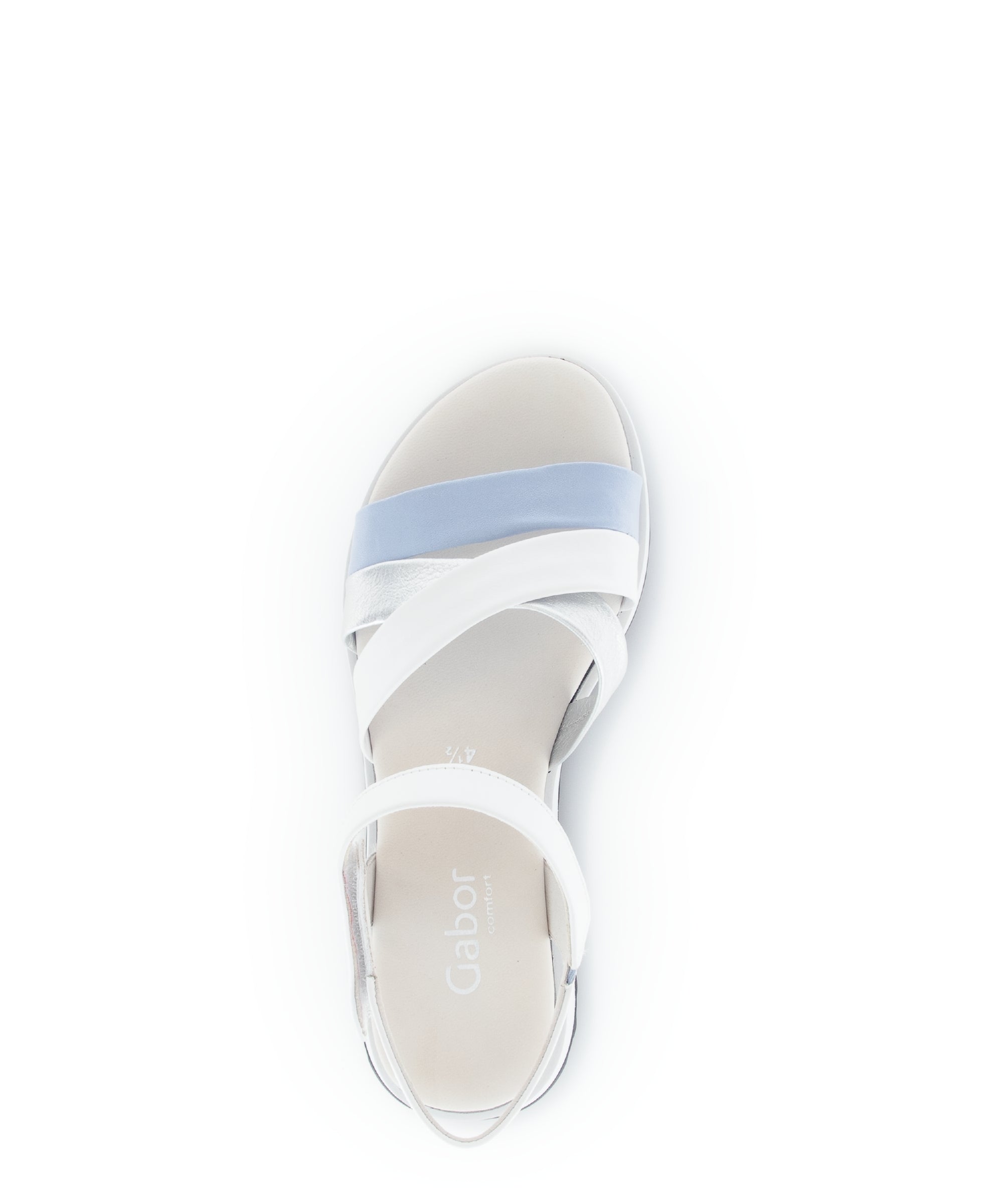'62.844.26' women's sandal - white mix