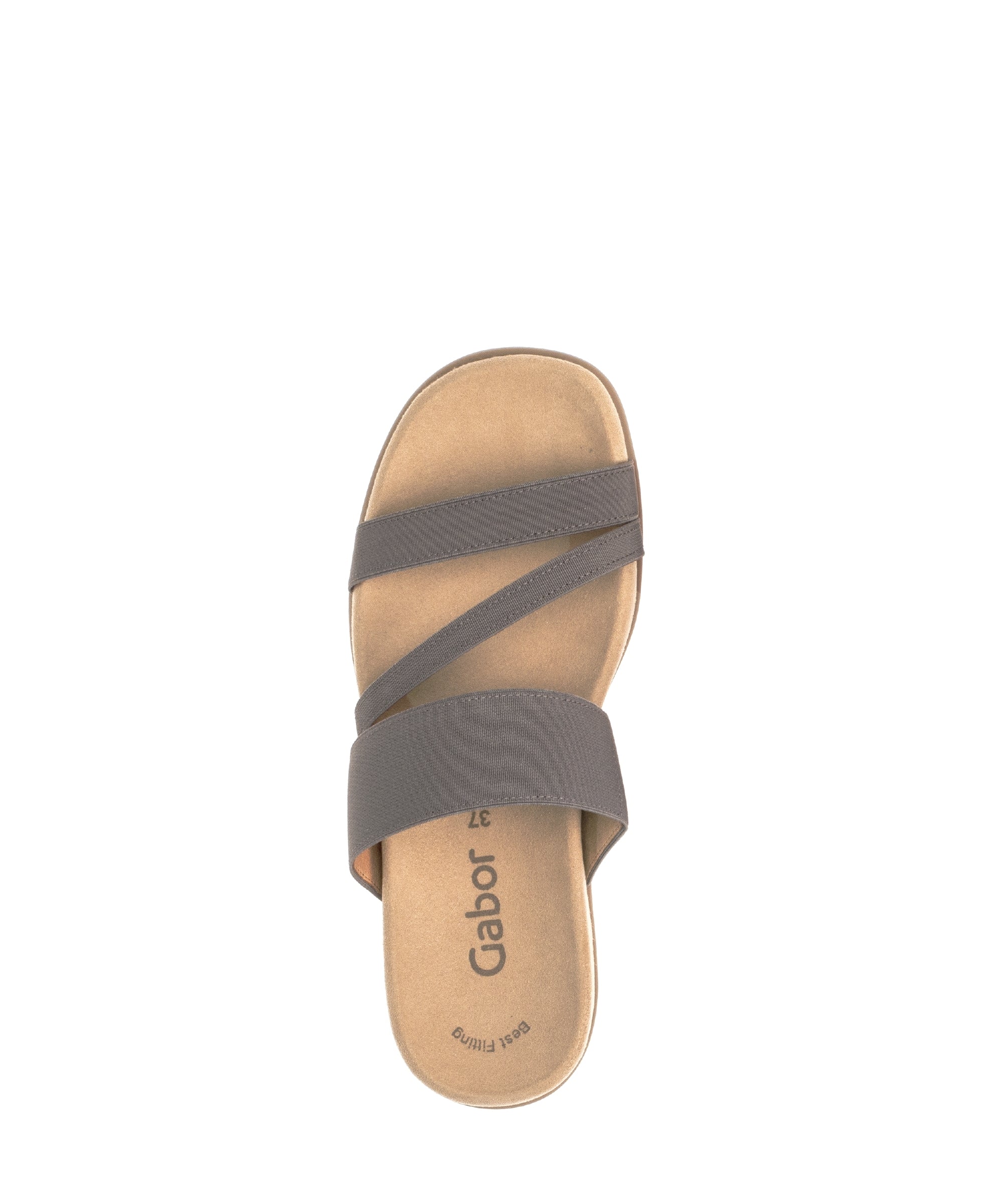 '63.702.82' women's slide sandal - grey