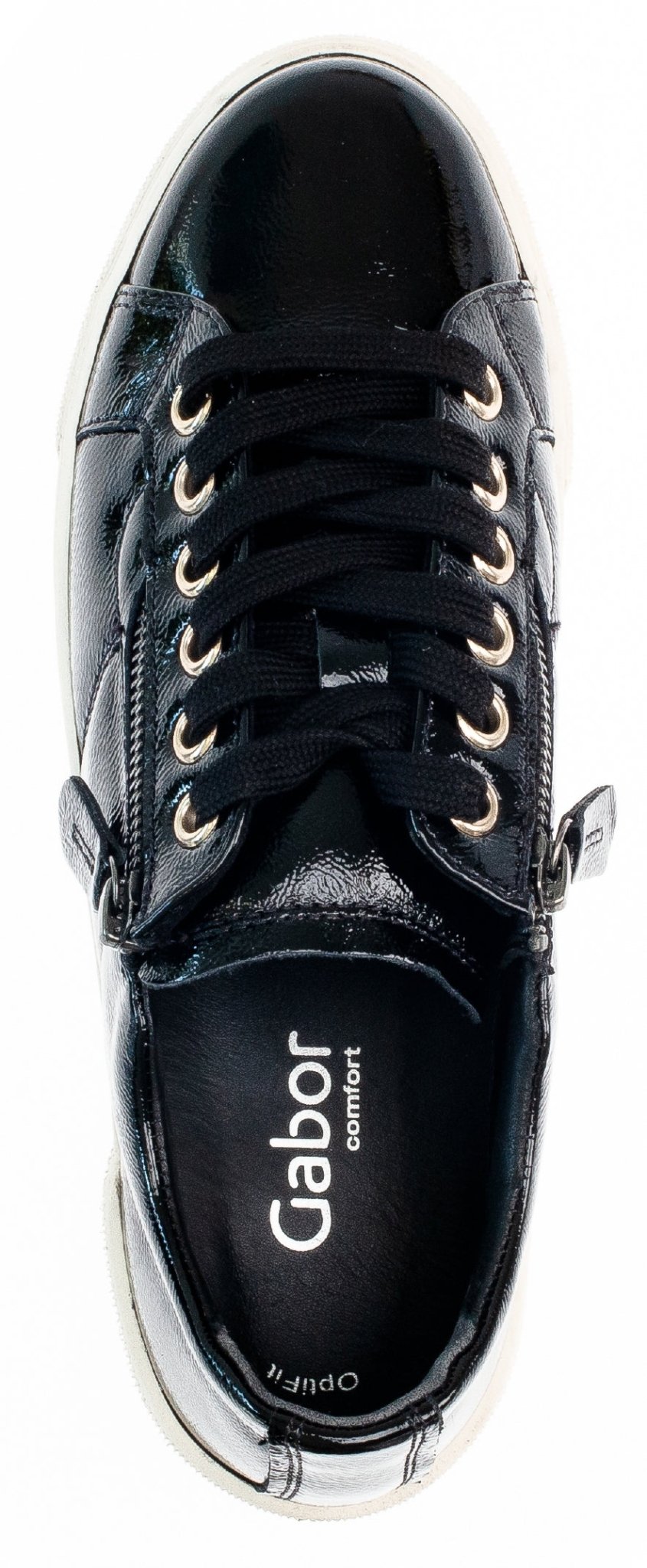 Gabor Schuhe Gabor Chucks Gabor Woman's Sneakers Black Leather