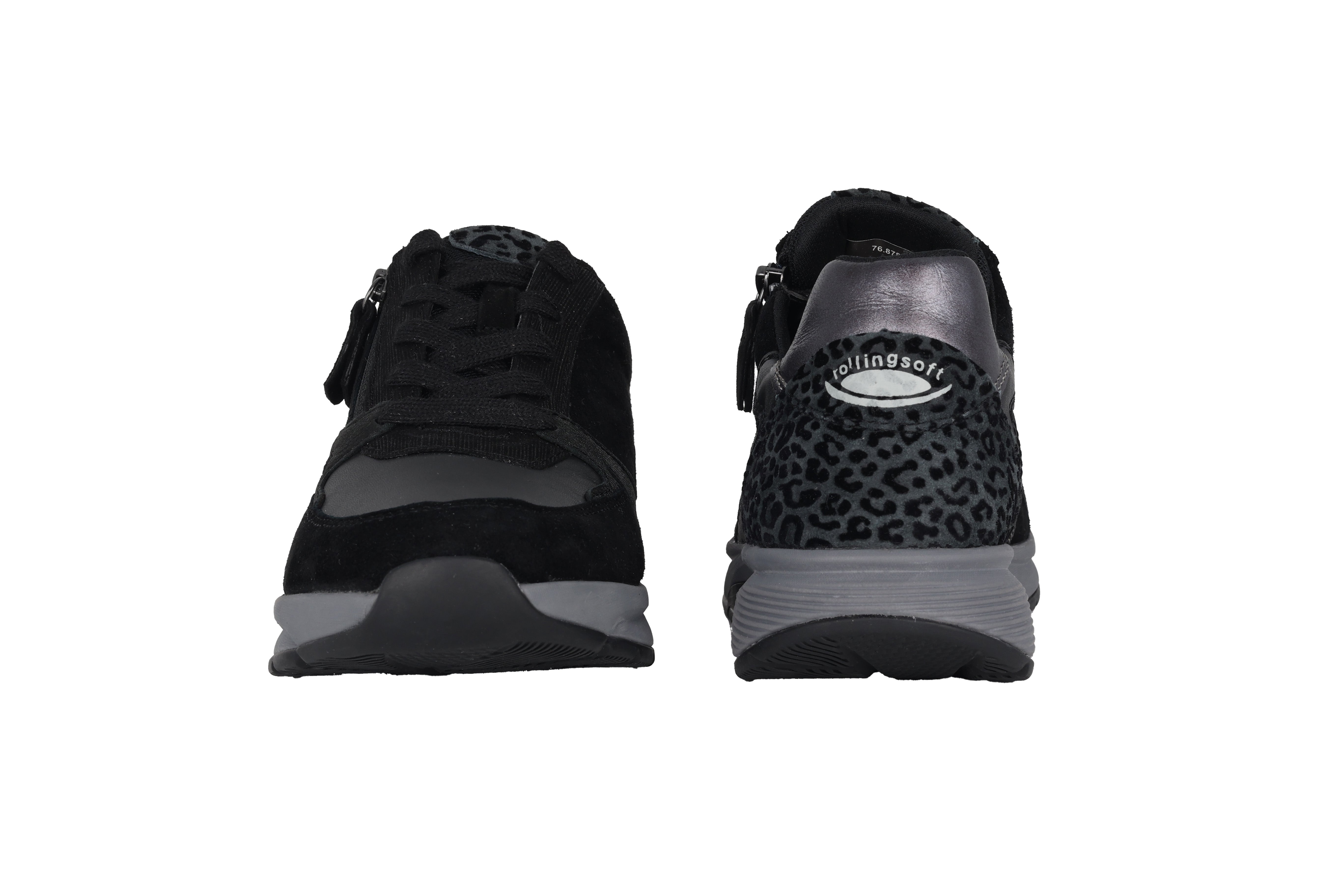 '76.878.67' zapatos con ruedas para caminar para mujer - negro