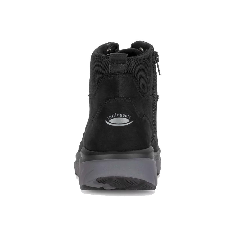 '76.835.47' women's walking rolling ankle boot - Black